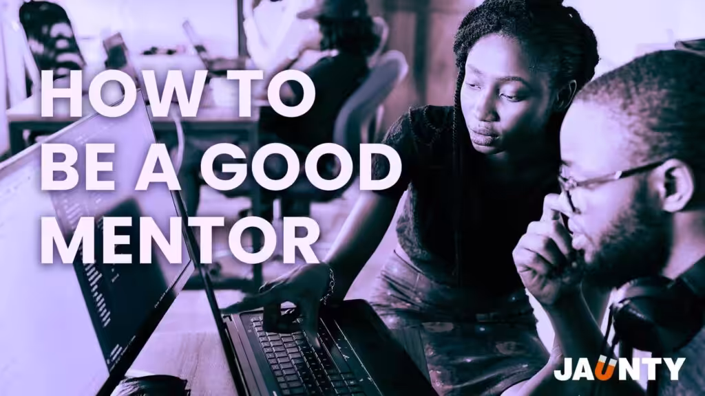 How to be a good mentor