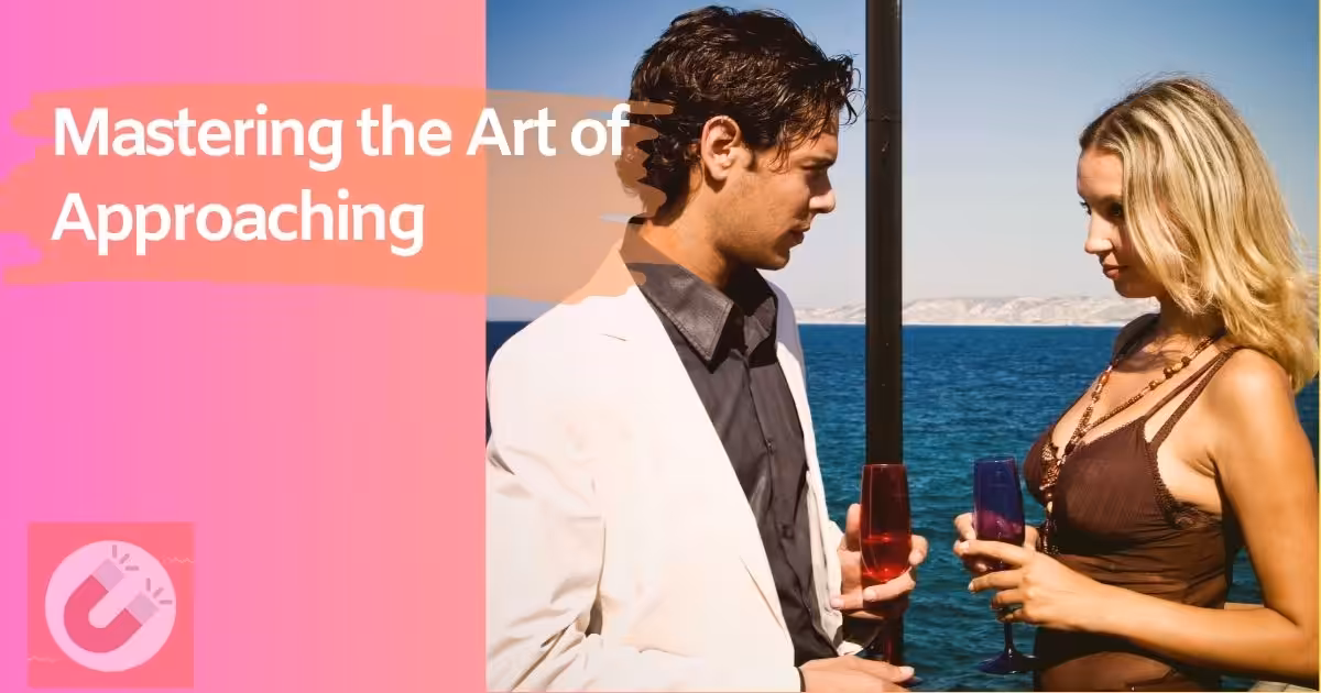 Person confidently approaching a group at a social event, mastering the art of approaching